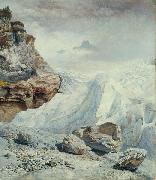 John brett,ARA, Glacier of Rosenlaui